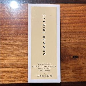 Summer Fridays Sunscreen Stick with Pale Yellow Label